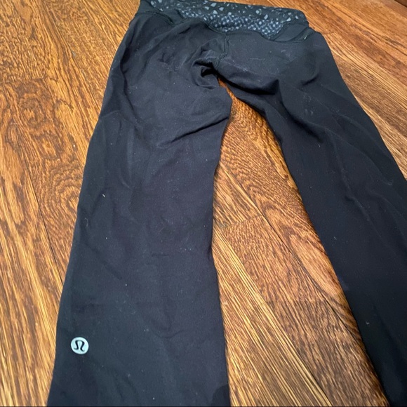 Lululemon ultra high rise leggings with design - Picture 4 of 6